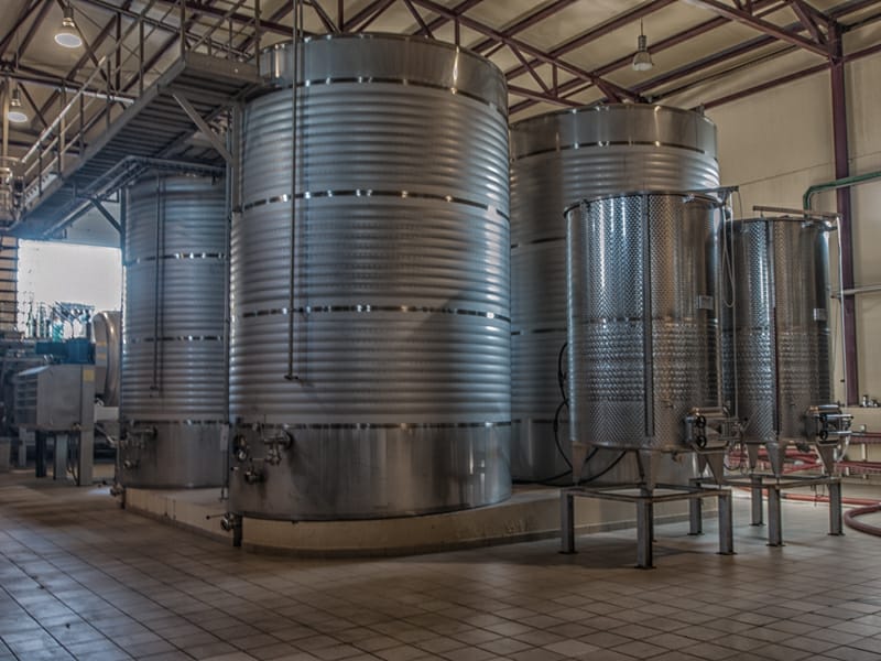 cisternas para vino bodegas el mesto